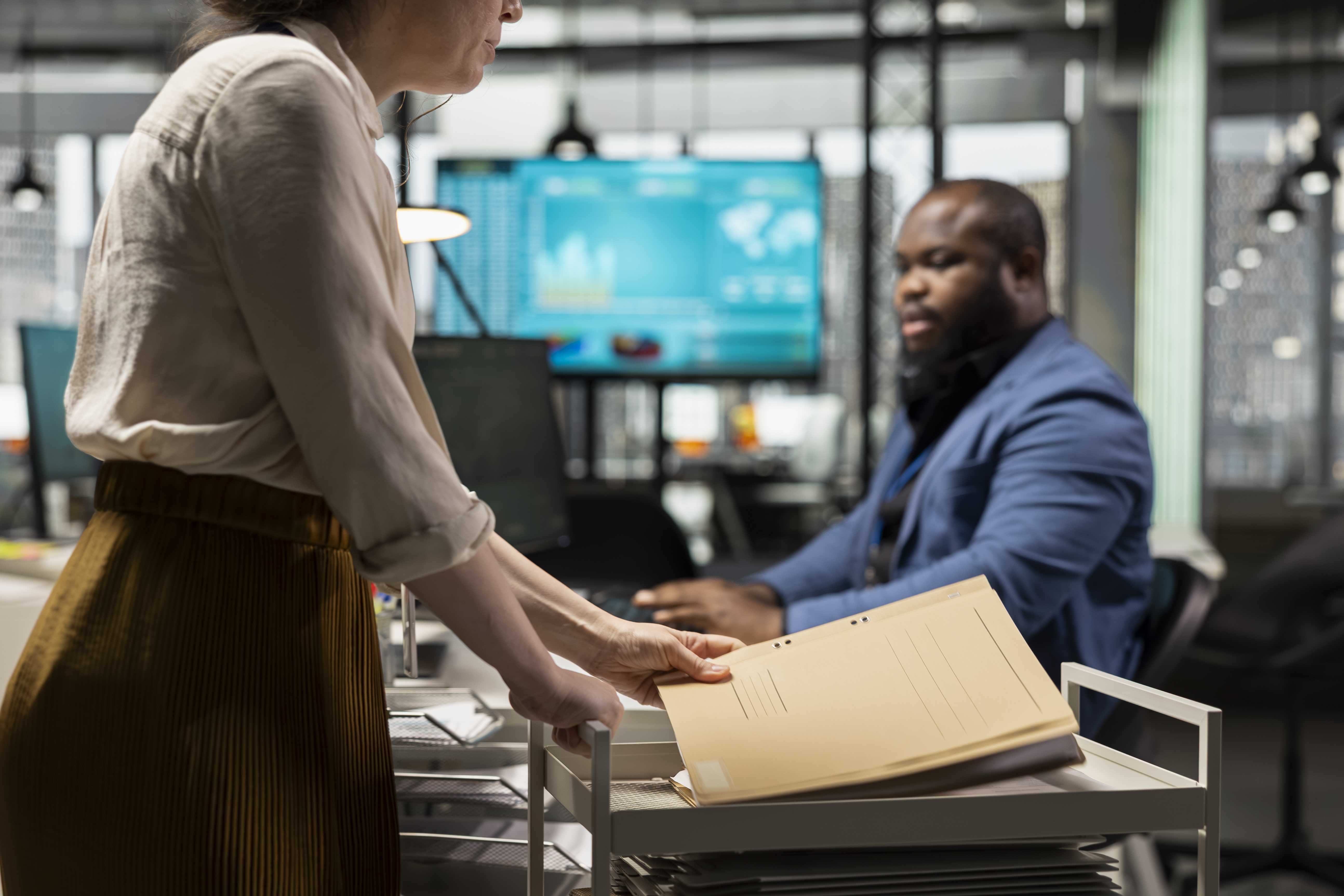 douane declaranten die werken aan aangiften en compliance